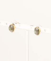 【欧州航路】エルバ天然石ピアス