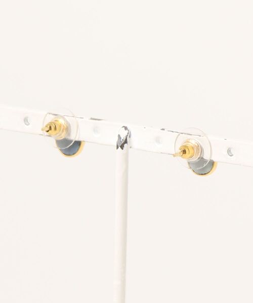 欧州航路（オウシュウコウロ）の「【欧州航路】エルバ天然石ピアス（ピアス（両耳用）・レディース・グレー/イエロー/ミント/ブルー/クリア/ローズ/アクア/ワイン・FREE）」の14枚目の写真