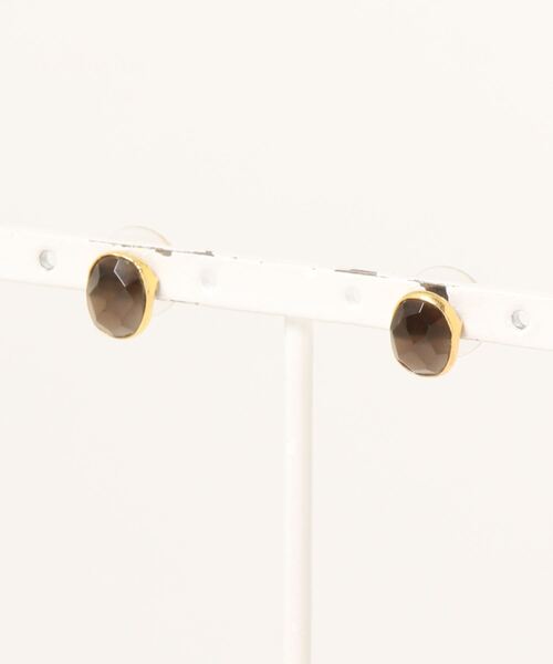 欧州航路（オウシュウコウロ）の「【欧州航路】エルバ天然石ピアス（ピアス（両耳用）・レディース・グレー/イエロー/ミント/ブルー/クリア/ローズ/アクア/ワイン・FREE）」の11枚目の写真