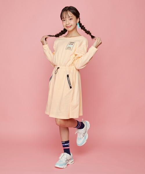 JENNI love(ジェニィラブ)の「ラインロゴクルーソックス(ソックス/靴下・キッズ・ブラック/ネイビー/グレー・19-21cm/22-24cm)」の11枚目の写真