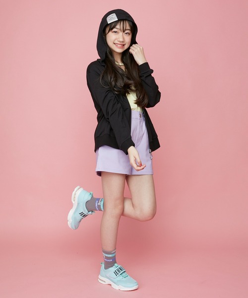 JENNI love(ジェニィラブ)の「ラインロゴクルーソックス(ソックス/靴下・キッズ・ブラック/ネイビー/グレー・19-21cm/22-24cm)」の5枚目の写真