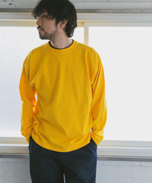 URBAN RESEARCH DOORS | ヘビーオンス フットボール ロングスリーブTシャツ(Tシャツ/カットソー)