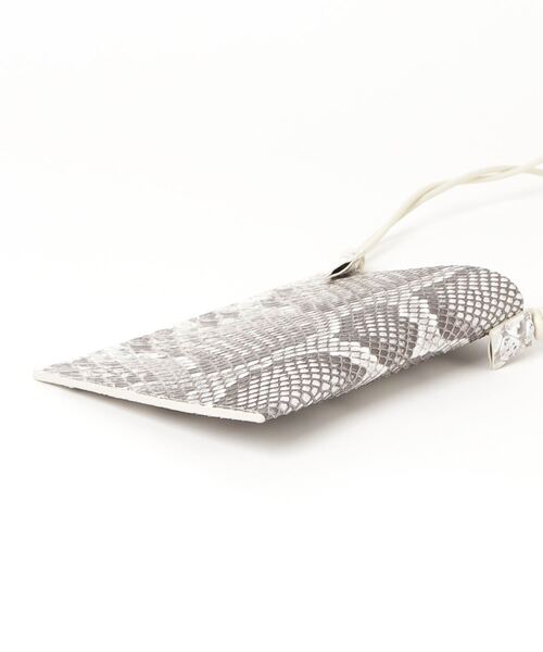 ITTI（イッチ）の「iTTi/イッチ/HERRIE PHONE POUCH/MOLURU（ポーチ・メンズ・ホワイト・FREE）」の4枚目の写真