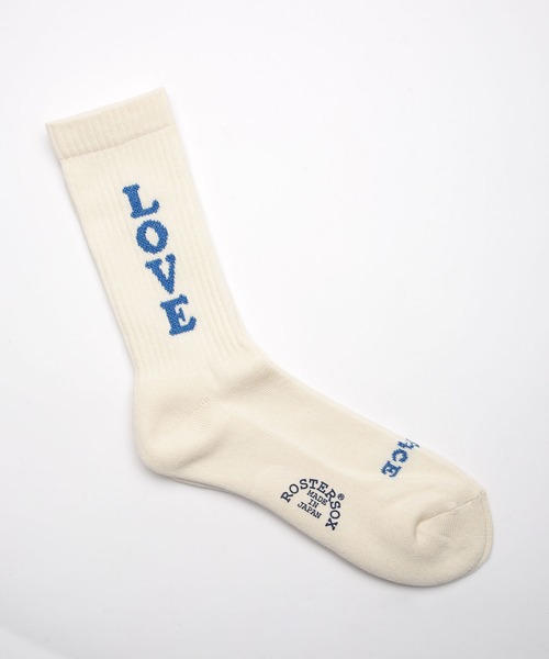 ROSTER SOX（ロスターソックス）の「ROSTER SOX/LOVE（ソックス/靴下・メンズ・ブルー/グリーン・Up To 7lb）」の2枚目の写真