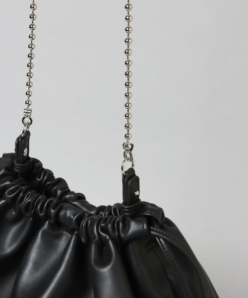 HARE（ハレ）の「BIGキンチャクBAG(HARE)（ハンドバッグ・レディース・ブラック・FREE）」の10枚目の写真