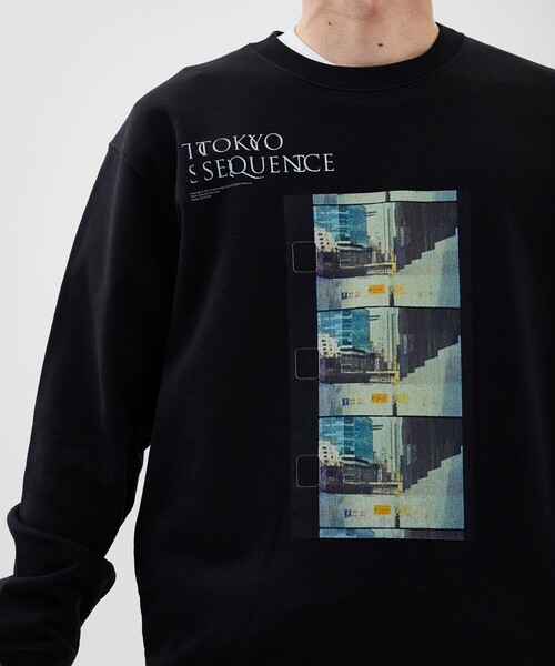 STUDIOUS（ステュディオス）の「PHOTO SWEAT（スウェット・メンズ・ブラック/ホワイト・L/M/XL）」の10枚目の写真