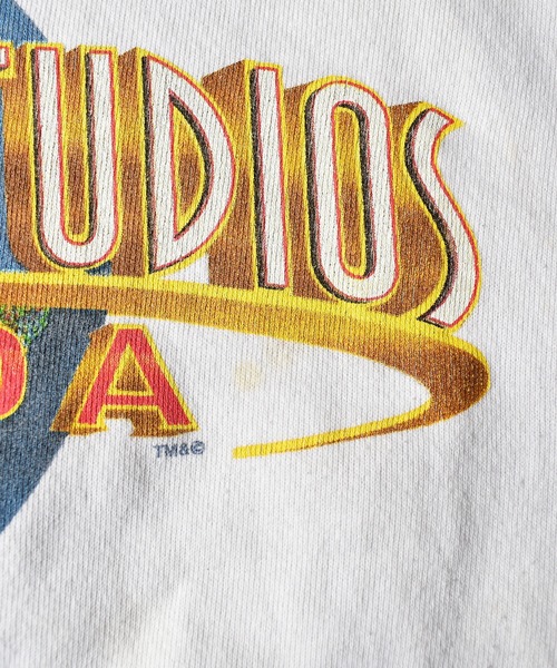 VINTAGE（ヴィンテージ）の「【ヴィンテージ古着】UNIVERSAL STUDIOS FLORIDA / ユニバーサル・スタジオ・フロリダ ロゴ スウェット（スウェット・メンズ・ホワイト・LARGE）」の4枚目の写真