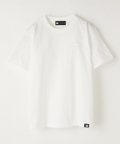 Atlantic STARS（アトランティックスターズ）の「ATLANTIC STARS WEAR | ONE TONE TEE / ワントーン Tシャツ（Tシャツ/カットソー・メンズ・ホワイト・S/M/L/XL）」の2枚目の写真