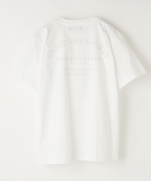 Atlantic STARS（アトランティックスターズ）の「ATLANTIC STARS WEAR | ONE TONE TEE / ワントーン Tシャツ（Tシャツ/カットソー・メンズ・ホワイト・S/M/L/XL）」の3枚目の写真