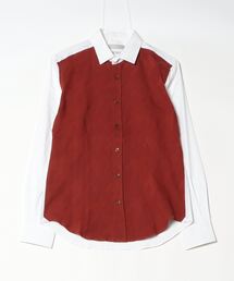 HIGH STREET | HIGH STREET∴カットソー千鳥リンクスコンビシャツ(シャツ/ブラウス)