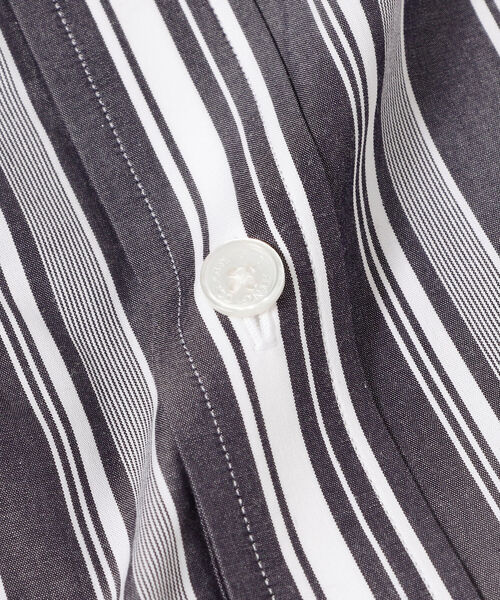 COLONY CLOTHING（コロニークロージング）の「COLONY CLOTHING / オルタネイトストライプ ワイドカラーシャツ（シャツ/ブラウス・メンズ・ネイビー・LARGE/X-SMALL/MEDIUM/SMALL）」の11枚目の写真