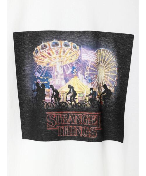 Green Parks(グリーンパークス)の「■STRANGER THINGS フォトptT(Tシャツ/カットソー・レディース・オフホワイト・FREE)」の17枚目の写真