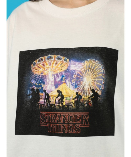 Green Parks(グリーンパークス)の「■STRANGER THINGS フォトptT(Tシャツ/カットソー・レディース・オフホワイト・FREE)」の11枚目の写真