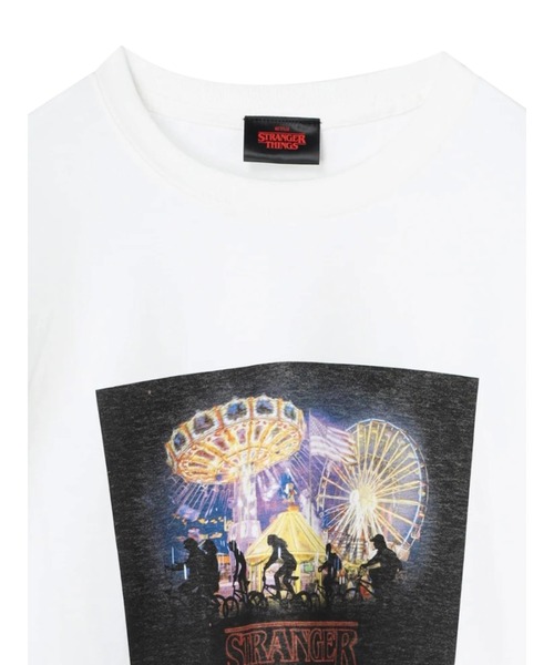 Green Parks(グリーンパークス)の「■STRANGER THINGS フォトptT(Tシャツ/カットソー・レディース・オフホワイト・FREE)」の14枚目の写真