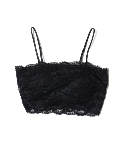 one way(ワンウェイ)の「レースベアトップ(その他トップス・レディース・ホワイト/ブラック・FREE)」の1枚目の写真