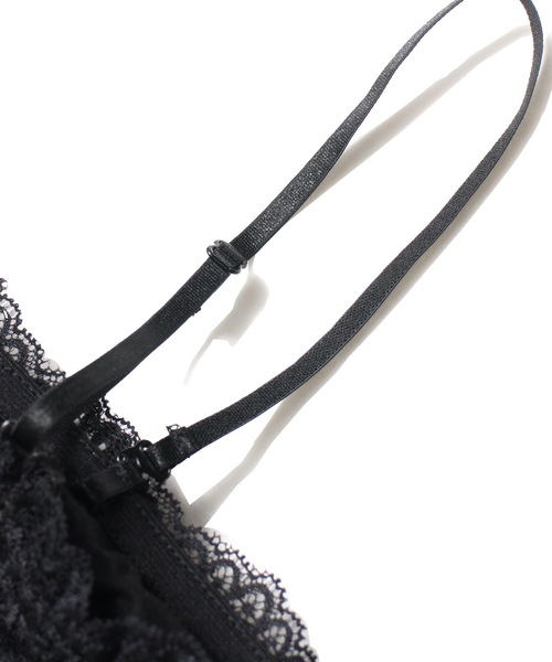 one way(ワンウェイ)の「レースベアトップ(その他トップス・レディース・ホワイト/ブラック・FREE)」の4枚目の写真