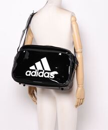 アディダス　エナメルボストンバッグ 80s adidas ）アディダス エナメル ボストンバッグ ビンテージ