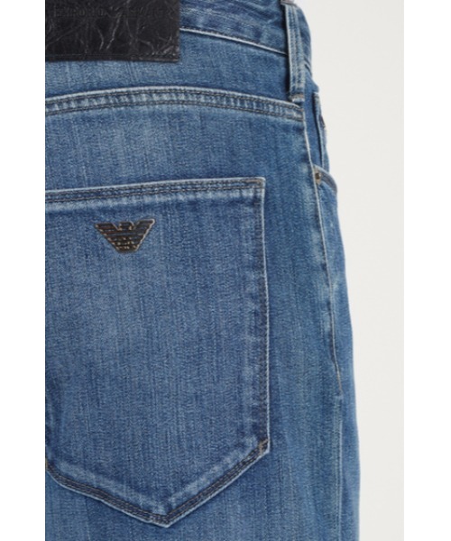 EMPORIO ARMANI（エンポリオアルマーニ）の「【エンポリオ アルマーニ】スリムフィットジーンズ J06 コンフォートデニムツイル製 メランジ（デニムパンツ・メンズ・ブラック系その他/ダークインディゴブルー・31inch/32inch/33inch/30inch/34inch/28inch/36inch/29inch）」の10枚目の写真