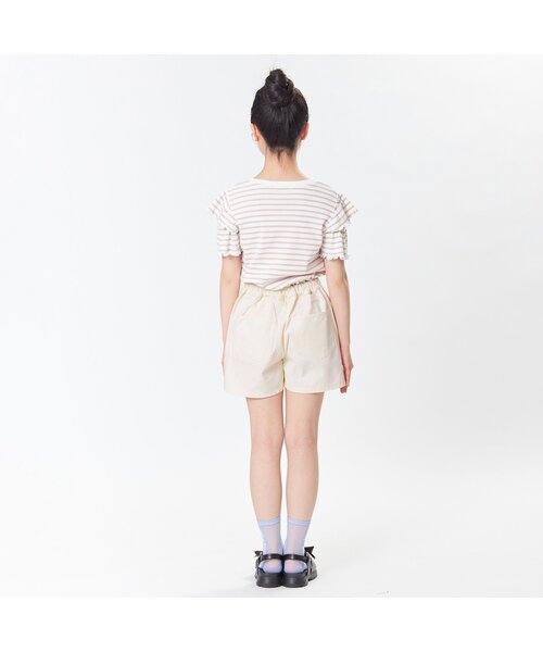 algy（アルジー）の「アシメベルトショーパン（その他パンツ・キッズ・ブラック/チェック/アイボリー・XX-SMALL/X-SMALL/SMALL/MEDIUM）」の17枚目の写真