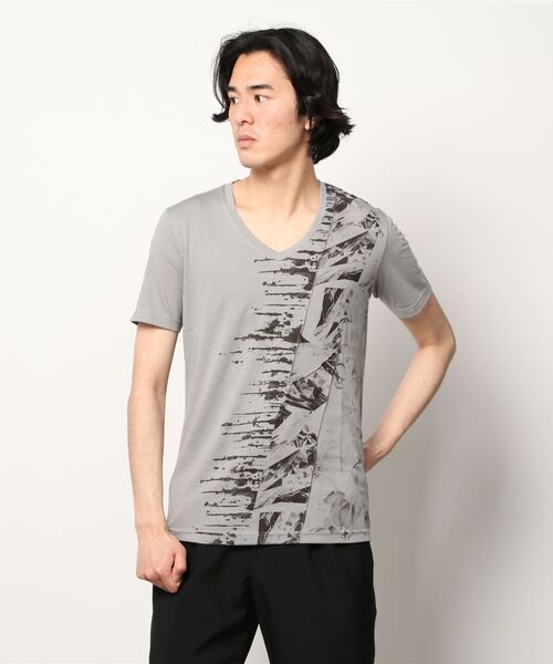 TORNADO MART(トルネードマート)の「TORNADO MART∴スラントエンブロイダリーTシャツ(Tシャツ/カットソー・メンズ・ホワイト/ブラック/ベージュ・LL/M/L)」の18枚目の写真