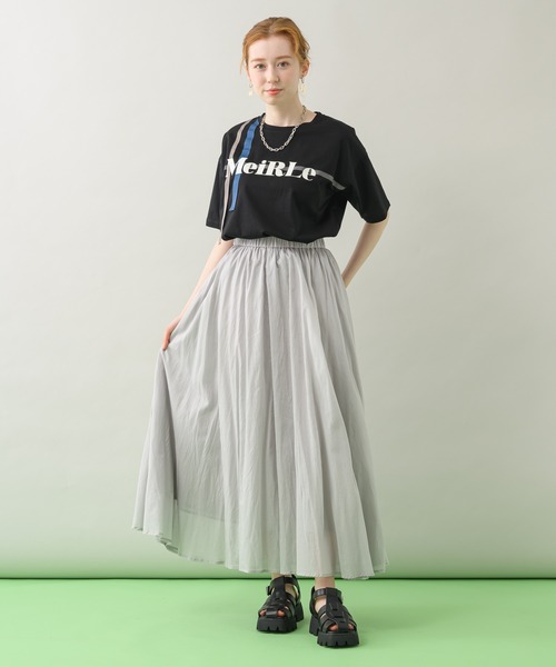 Dignite collier（ディニテコリエ）の「Dignite collier コットンスカート（スカート・レディース・ライトグレー/イエロー/ブルー・FREE）」の14枚目の写真