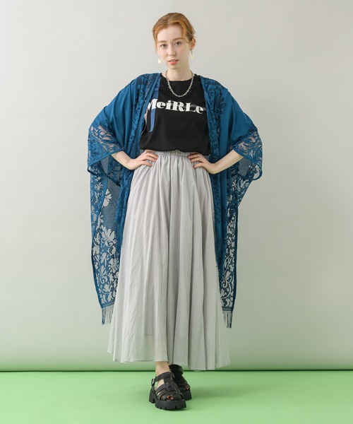 Dignite collier（ディニテコリエ）の「Dignite collier コットンスカート（スカート・レディース・ライトグレー/イエロー/ブルー・FREE）」の21枚目の写真