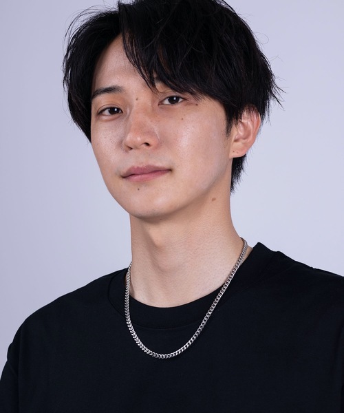 HYPE（ハイプ）の「【HYPE】ハイプ/ [シルバー]6mmチェーン ネックレス/50cm,55cm,60cm（ネックレス・メンズ・シルバー・50cm/60cm/55cm）」の2枚目の写真