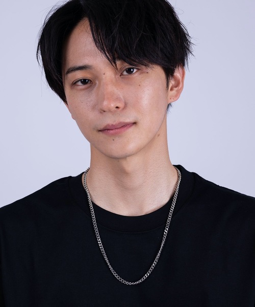 HYPE（ハイプ）の「【HYPE】ハイプ/ [シルバー]6mmチェーン ネックレス/50cm,55cm,60cm（ネックレス・メンズ・シルバー・50cm/60cm/55cm）」の3枚目の写真