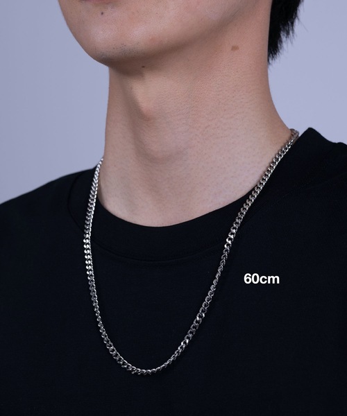HYPE（ハイプ）の「【HYPE】ハイプ/ [シルバー]6mmチェーン ネックレス/50cm,55cm,60cm（ネックレス・メンズ・シルバー・50cm/60cm/55cm）」の7枚目の写真