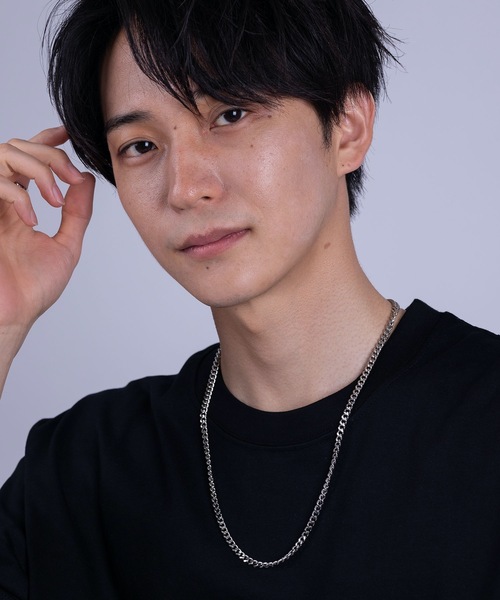 HYPE（ハイプ）の「【HYPE】ハイプ/ [シルバー]6mmチェーン ネックレス/50cm,55cm,60cm（ネックレス・メンズ・シルバー・50cm/60cm/55cm）」の14枚目の写真