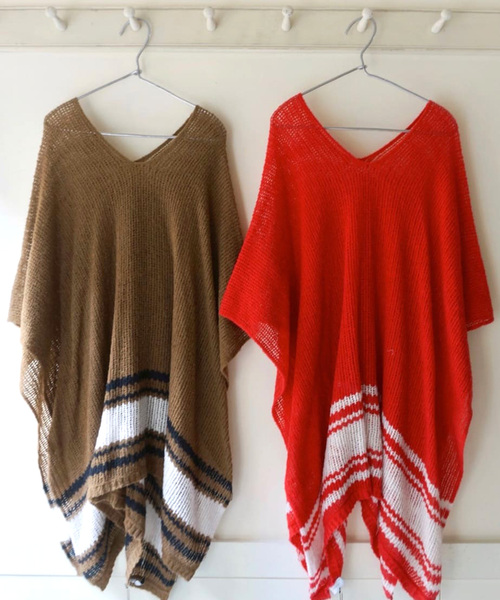 JOURNAL STANDARD LUXE(ジャーナルスタンダード ラックス)の「【SIBEL SARAL/シベル サラル】CAPE STOLE(その他トップス・レディース・ブラウン/レッド・FREE)」の16枚目の写真