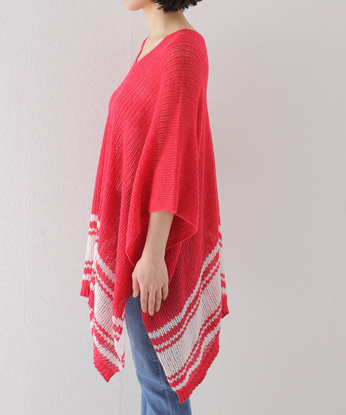 JOURNAL STANDARD LUXE(ジャーナルスタンダード ラックス)の「【SIBEL SARAL/シベル サラル】CAPE STOLE(その他トップス・レディース・ブラウン/レッド・FREE)」の18枚目の写真