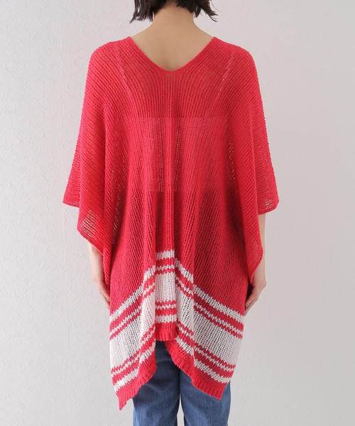 JOURNAL STANDARD LUXE(ジャーナルスタンダード ラックス)の「【SIBEL SARAL/シベル サラル】CAPE STOLE(その他トップス・レディース・ブラウン/レッド・FREE)」の19枚目の写真