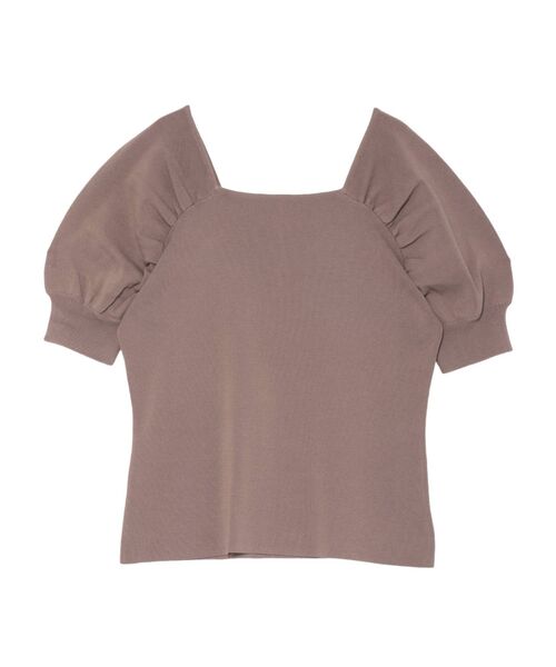 LAGUNAMOON(ラグナムーン)の「ギャザースリーブ2WAYニットプルオーバー(ニット/セーター・レディース・アイボリー/ラベンダー/モカ・FREE)」の22枚目の写真