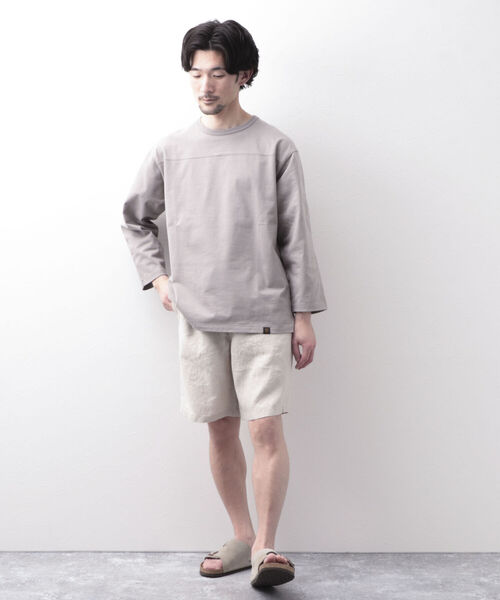 NOLLEY'S goodman(ノーリーズグッドマン)の「リネンイージーショーツ(その他パンツ・メンズ・ダークブラウン/ライトグレー/ネイビー/ブラック・MEDIUM/LARGE/SMALL/X-LARGE)」の12枚目の写真