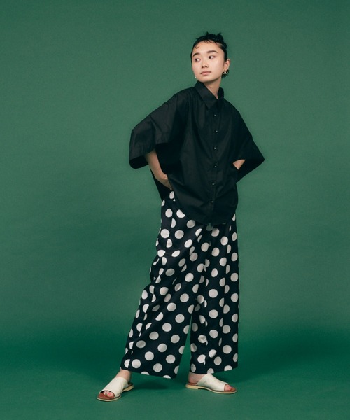 manana suerte（マニャーナスエルテ）の「DOT/STRIPE ワイドパンツ（その他パンツ・レディース・ストライプ/ドット・FREE）」の8枚目の写真