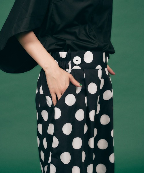 manana suerte（マニャーナスエルテ）の「DOT/STRIPE ワイドパンツ（その他パンツ・レディース・ストライプ/ドット・FREE）」の12枚目の写真