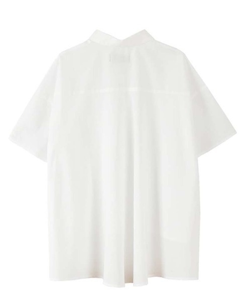 OUTERSUNSET（アウターサンセット）の「shell buttons blouse（シャツ/ブラウス・レディース・オフホワイト/ネイビー・FREE）」の12枚目の写真