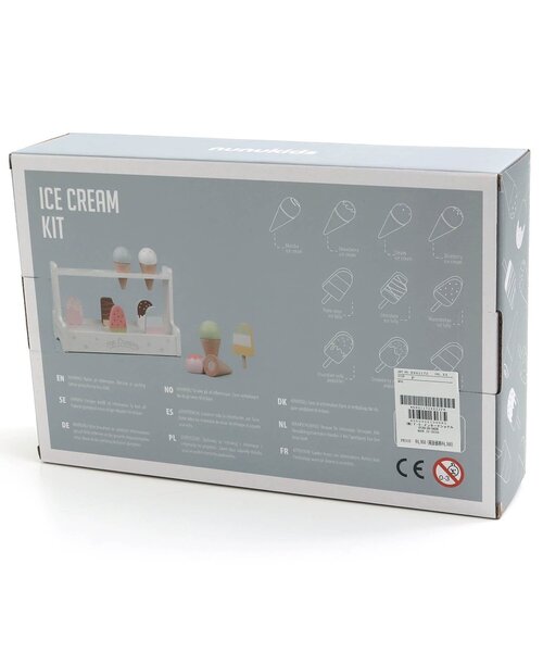 JUNK STORE（ジャンクストアー）の「F.O.TOY BOX アイスクリームセット【木のおもちゃ】（おもちゃ・キッズ・マルチ・FREE）」の2枚目の写真