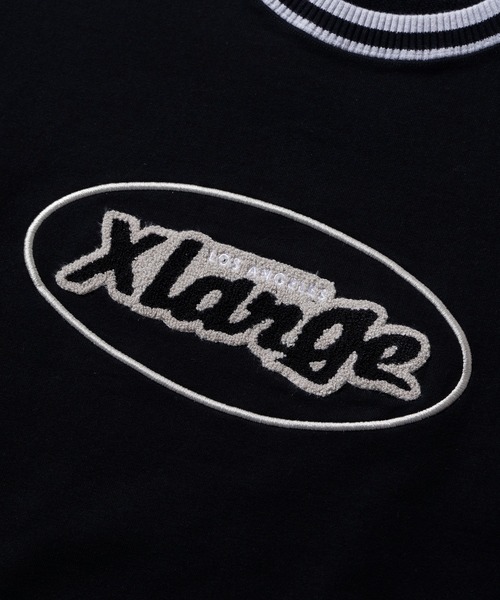 XLARGE（エクストララージ）の「RETRO CREWNECK SWEAT（スウェット・メンズ・ブラック/ブラウン/アッシュ/ネイビー・XL/L/M/S）」の10枚目の写真