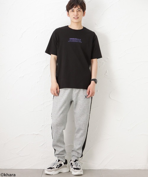 Mac-House(マックハウス)の「EVANGELION エヴァンゲリオン ポンチ素材 ジョガーパンツ(その他パンツ・メンズ・ブラック/グレー・M/L/XL)」の9枚目の写真