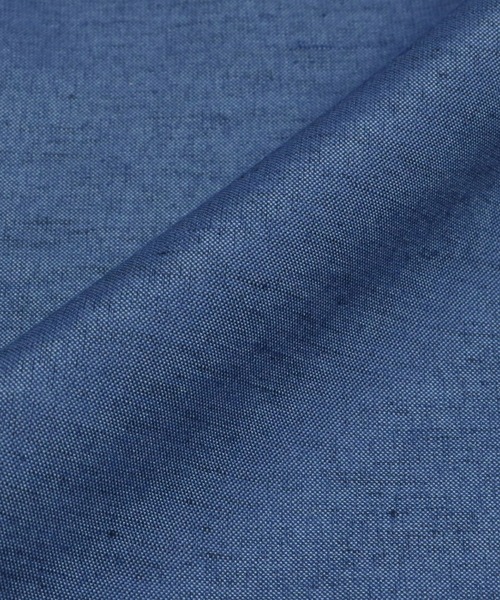 TOKYO SHIRTS（トウキョウシャツ）の「フレンチスリーブ ギャザーブラウス（シャツ/ブラウス・レディース・インディゴブルー/ダークオレンジ・M/L/LL）」の8枚目の写真