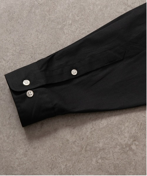 BRICK & SONS（ブリックアンドサンズ）の「オーバーサイズ ブロードシャツ＜ブラック＞（シャツ/ブラウス・メンズ・ブラック・LL/M/L）」の3枚目の写真