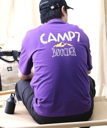 CAMP7 | 【CAMP7】グラフィックプリントＴシャツ(Tシャツ/カットソー)