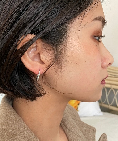 セール】スターリングシルバー シンプルしずくピアス（ピアス