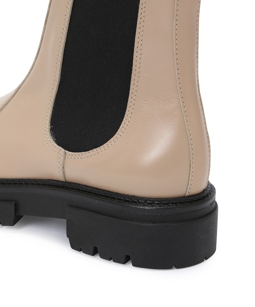 eness（エネス）の「【ENESS（エネス）】[ご好評につき追加決定！]サイドゴアブーツ（ブーツ・レディース・ブラック/ベージュ・36/37/38）」の4枚目の写真