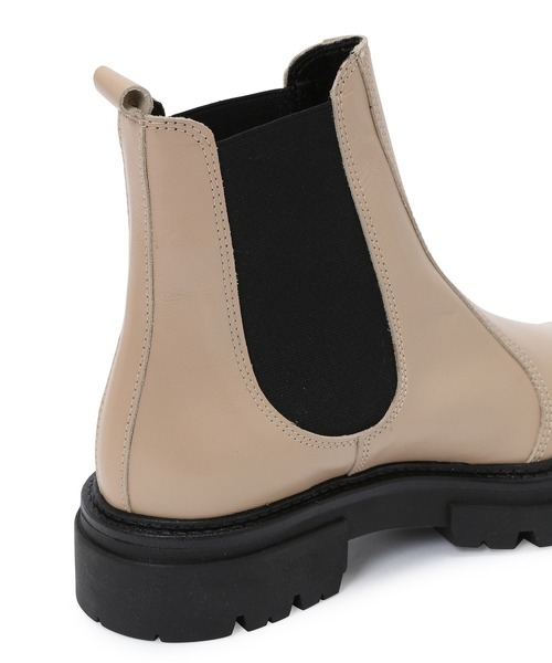 eness（エネス）の「【ENESS（エネス）】[ご好評につき追加決定！]サイドゴアブーツ（ブーツ・レディース・ブラック/ベージュ・36/37/38）」の11枚目の写真