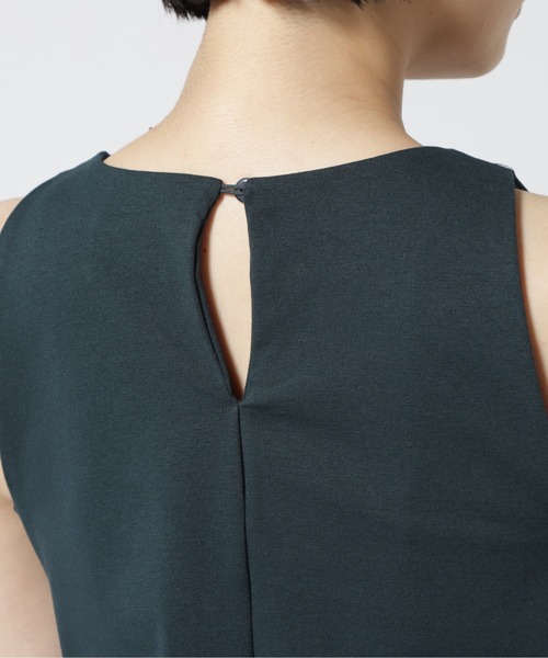 DROIT BELLO（ドロイトベロ）の「DROIT BELLO(ドロイトベロ) アメスリワンピース（ワンピース・レディース・ブラック/ダークグリーン系・F）」の16枚目の写真