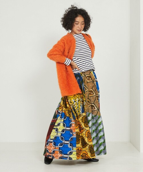 Freada（フリーダ）の「Freada/フリーダ シャギーニットカーディガン（カーディガン/ボレロ・レディース・ベージュ/オフホワイト/ピンク/イエロー/オレンジ・SMALL/MEDIUM）」の15枚目の写真