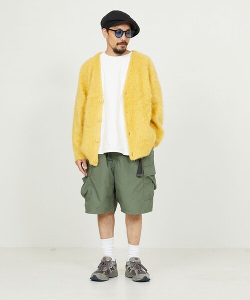 Freada（フリーダ）の「Freada/フリーダ シャギーニットカーディガン（カーディガン/ボレロ・レディース・ベージュ/オフホワイト/ピンク/イエロー/オレンジ・SMALL/MEDIUM）」の12枚目の写真